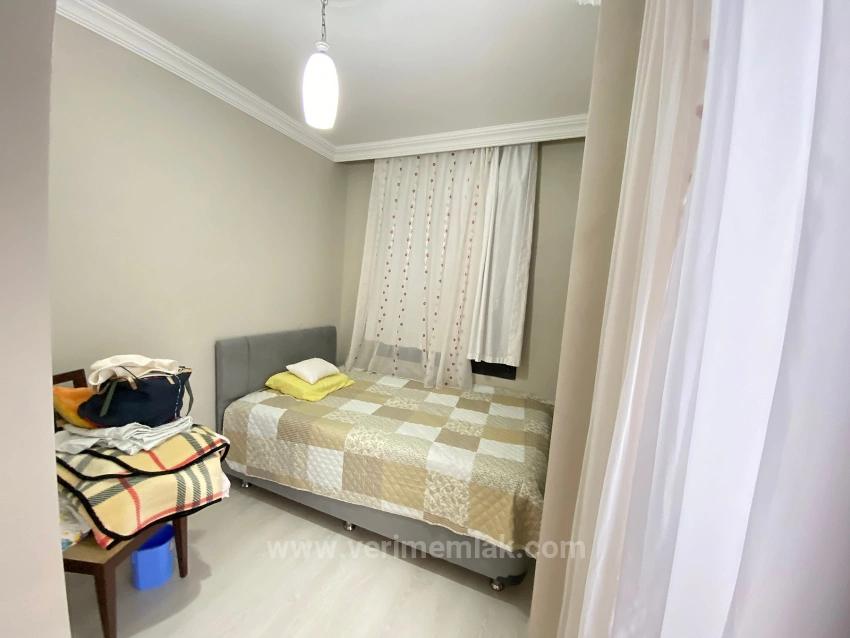 3+1 Duplex Apartment With Garden For Sale In Seferihisar Ürkmez