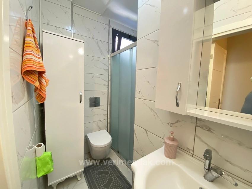 3+1 Duplex Apartment With Garden For Sale In Seferihisar Ürkmez