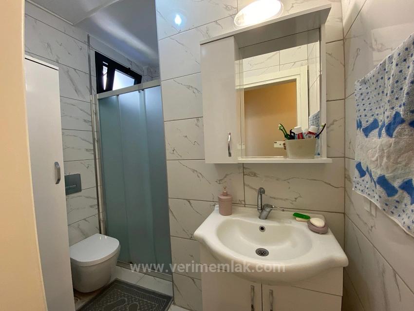 3+1 Duplex Apartment With Garden For Sale In Seferihisar Ürkmez