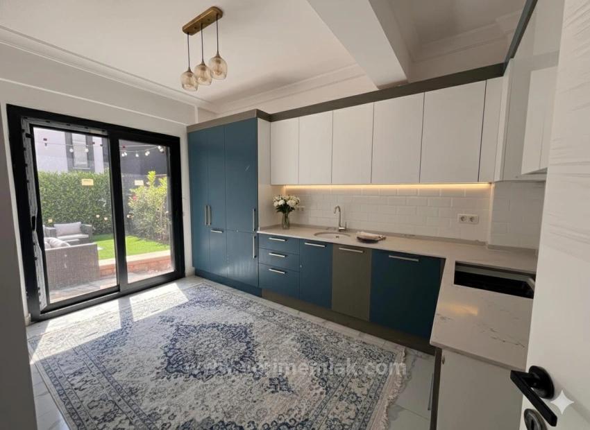 2+1 Summer House For Sale In Doğanbey, Separate Living Room And Kitchen With Underfloor Heating