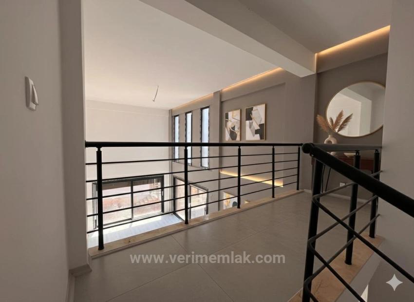 2+1 Summer House For Sale In Doğanbey, Separate Living Room And Kitchen With Underfloor Heating