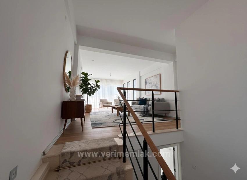 2+1 Summer House For Sale In Doğanbey, Separate Living Room And Kitchen With Underfloor Heating