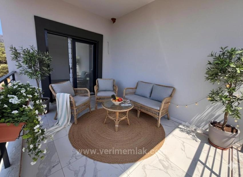 2+1 Summer House For Sale In Doğanbey, Separate Living Room And Kitchen With Underfloor Heating