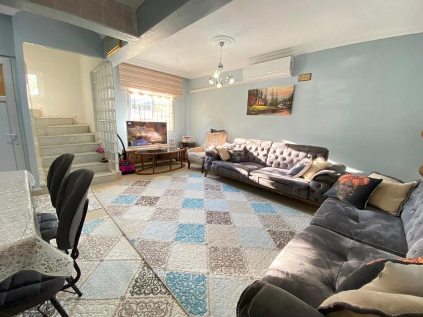 Detached Duplex 3+1 In Ürkmez Mersin Area, 200M From The Sea