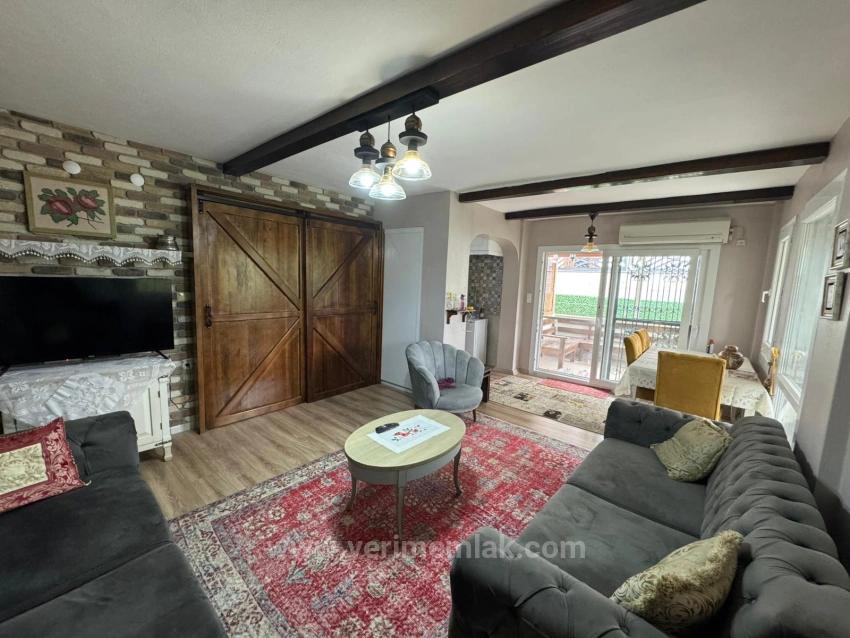 3+1 Villa For Sale With Garden And No Expenses In Özdere