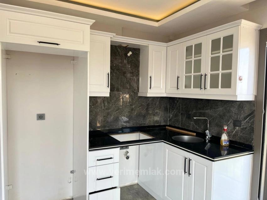 1+1 Flat For Sale In Özdere, Floor 2, Open Parking, Elevator, 200M To The Sea