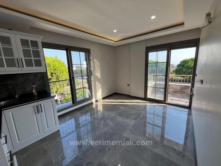 1+1 Flat For Sale In Özdere, Floor 2, Open Parking, Elevator, 200M To The Sea