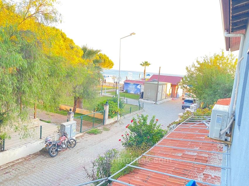 3+1 Closed Balcony Apartment For Rent By The Sea In Ürkmez