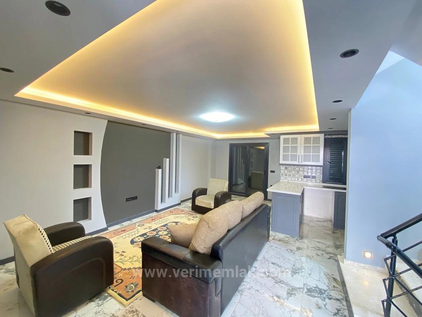 4+2 Detached Villa In Doğanbey With Sea View On A 280M2 Land!!