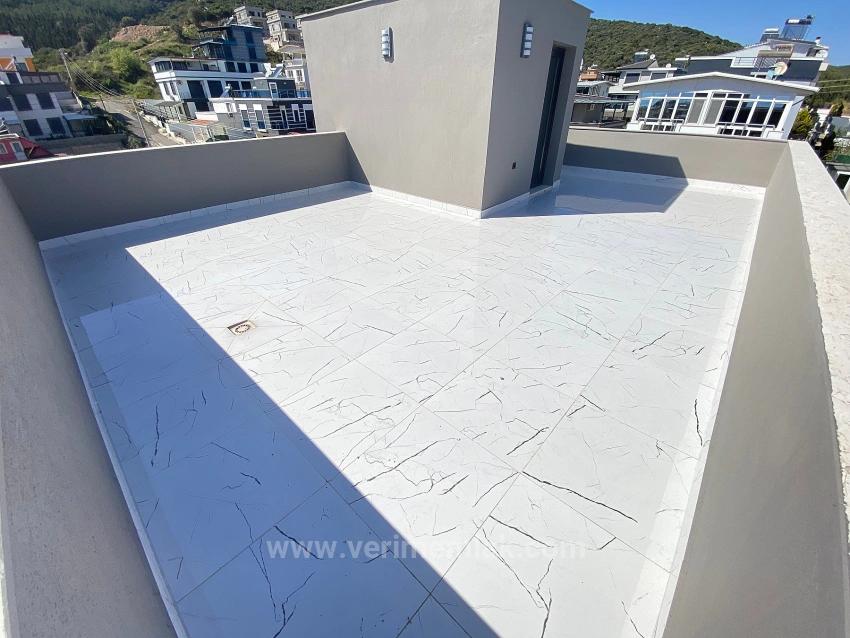 4+2 Detached Villa In Doğanbey With Sea View On A 280M2 Land!!