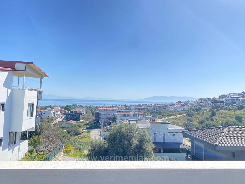 4+2 Detached Villa In Doğanbey With Sea View On A 280M2 Land!!