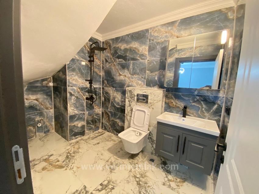 4+2 Detached Villa In Doğanbey With Sea View On A 280M2 Land!!