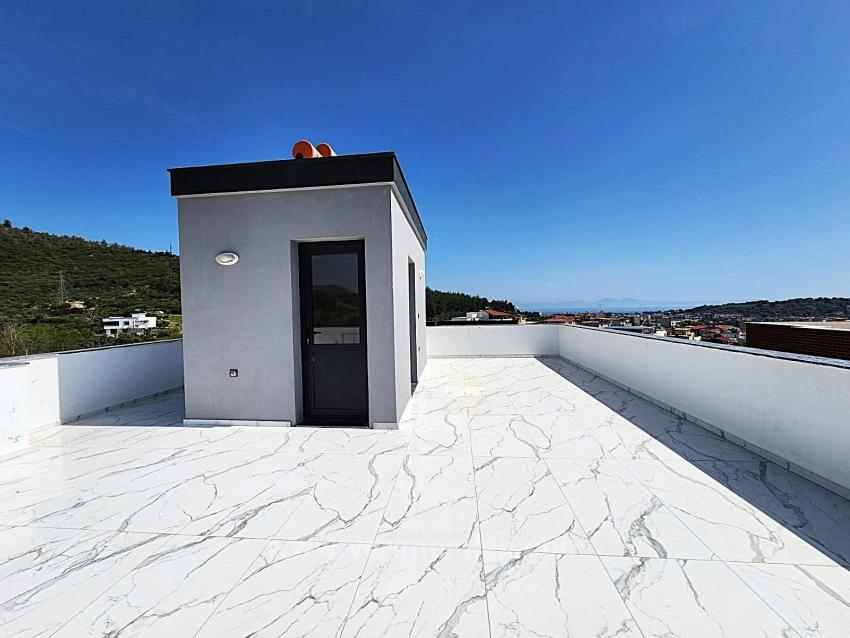 3+1 Detached Villa With Sea View In Seferihisar Ürkmez