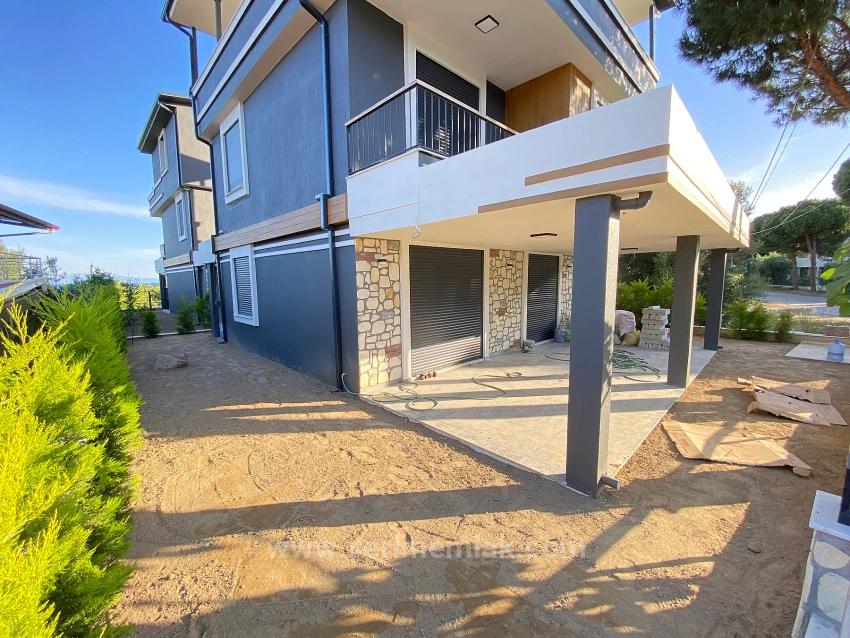 Single Detached Underfloor Heating Ultra Luxury 3+1 Villa For Sale In Doğanbey