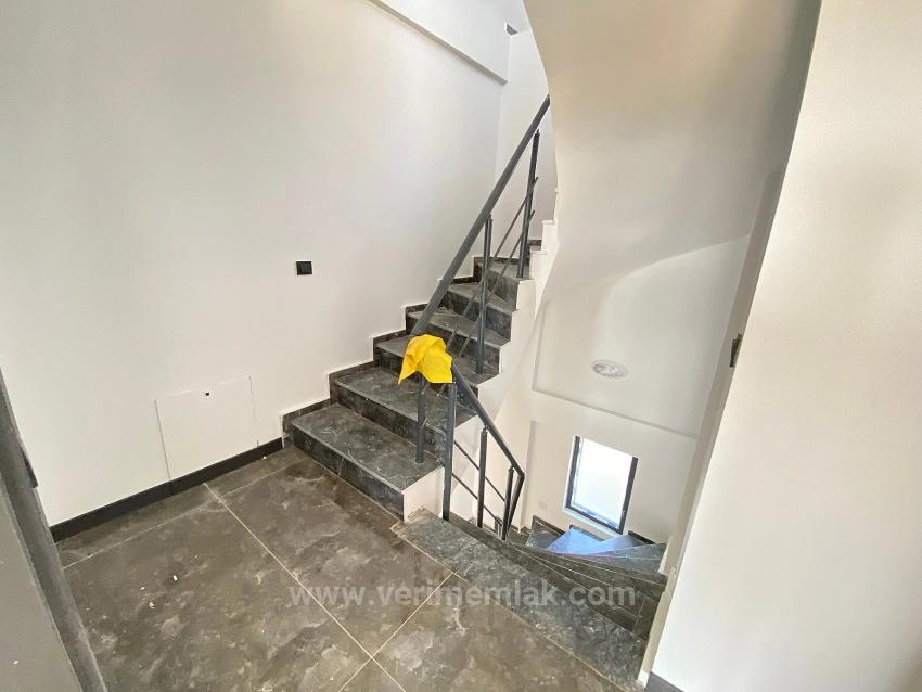 2+1 Villa For Sale In Doğanbey, 500 Meters From The Sea, Underfloor Heating