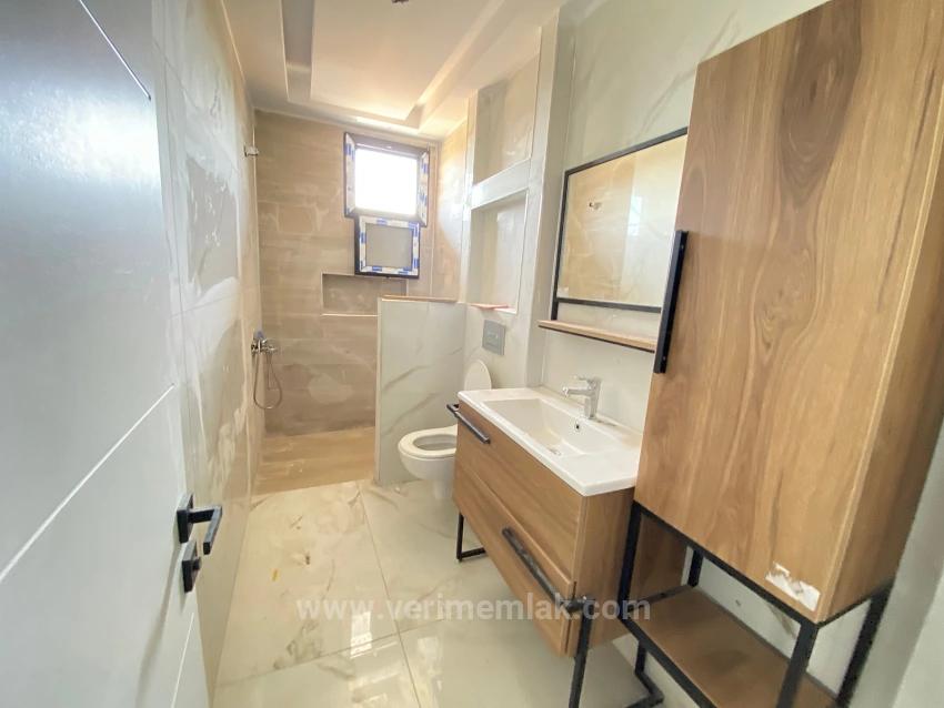 2+1 Villa For Sale In Doğanbey, 500 Meters From The Sea, Underfloor Heating