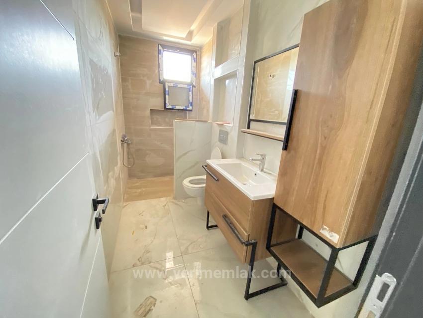 2+1 Villa For Sale In Doğanbey, 500 Meters From The Sea, Underfloor Heating