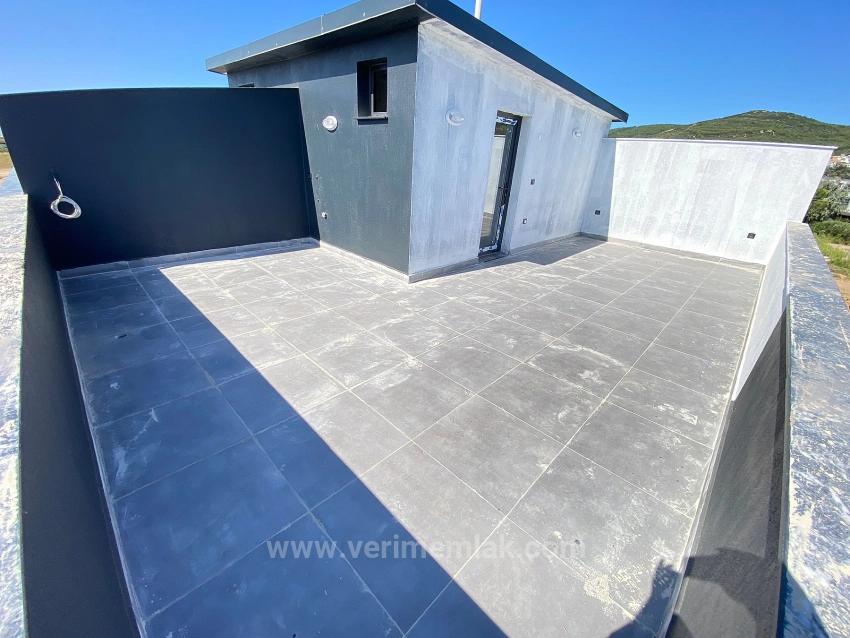 2+1 Villa For Sale In Doğanbey, 500 Meters From The Sea, Underfloor Heating