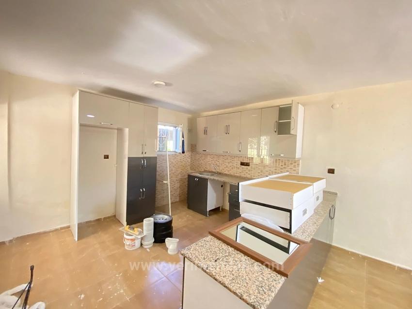 2+1 Apartment For Rent On Ground Floor In Ürkmez, Izmir, 100M From The Sea