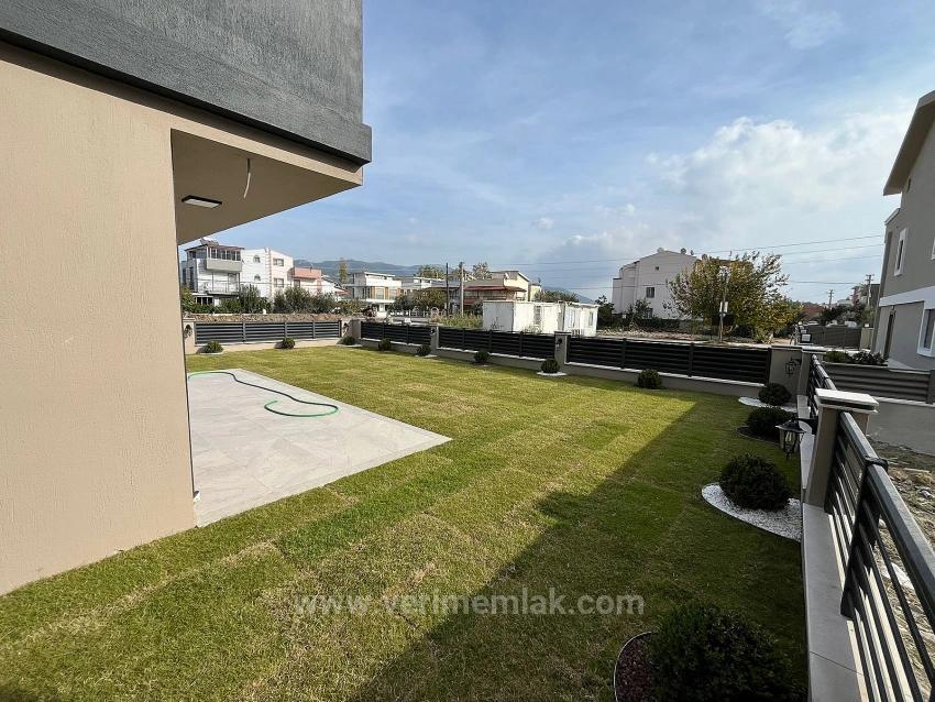 3+1 Villa For Sale In Menderes Gümüldür, 400 Meters From The Sea, With 3+1 Parking