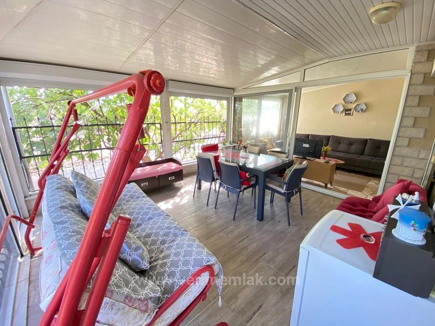 Magnificent 3+1 Villa For Sale In Doğanbey With A Large Garden And No Expenses