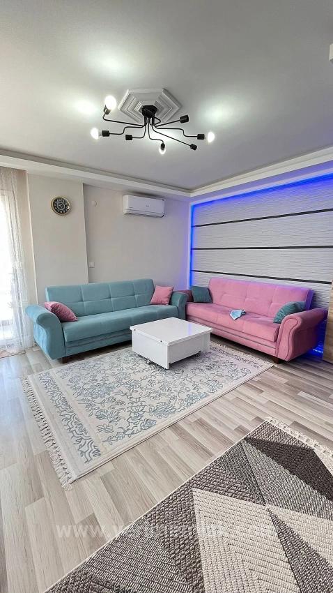 2+1 75 M2 Middle Floor Flat For Sale In Gumuldur With Double Balcony