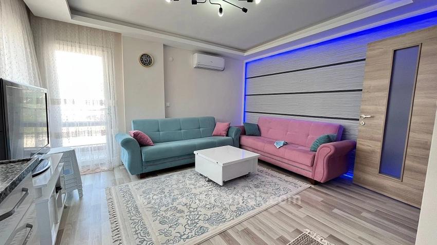 2+1 75 M2 Middle Floor Flat For Sale In Gumuldur With Double Balcony