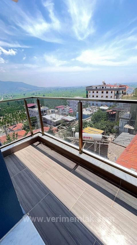 2+1 75 M2 Middle Floor Flat For Sale In Gumuldur With Double Balcony