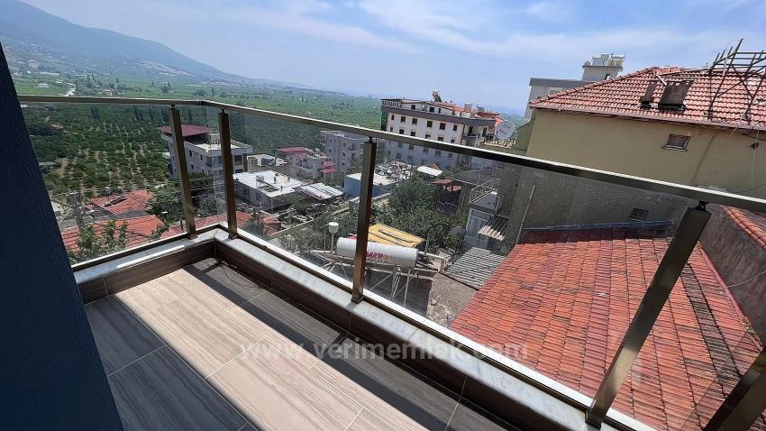 2+1 75 M2 Middle Floor Flat For Sale In Gumuldur With Double Balcony
