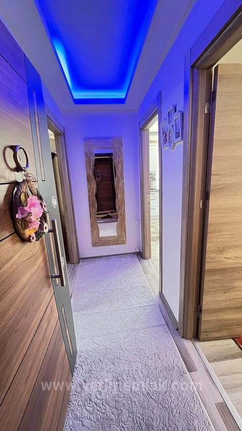 2+1 75 M2 Middle Floor Flat For Sale In Gumuldur With Double Balcony