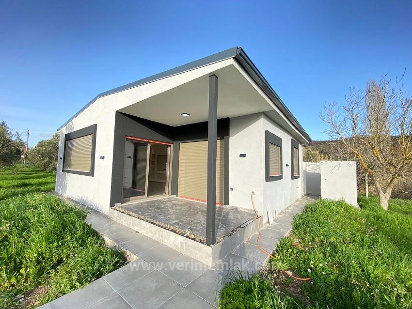 Brand New 2+1 Detached House In Seferihisar Kavakdere, Surrounded By Nature And 3 Km From The Sea.