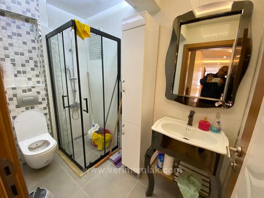 3+1 Villa For Sale In Ürkmez, İzmir, 50M From Bahçeli Beach, Free Of Charge