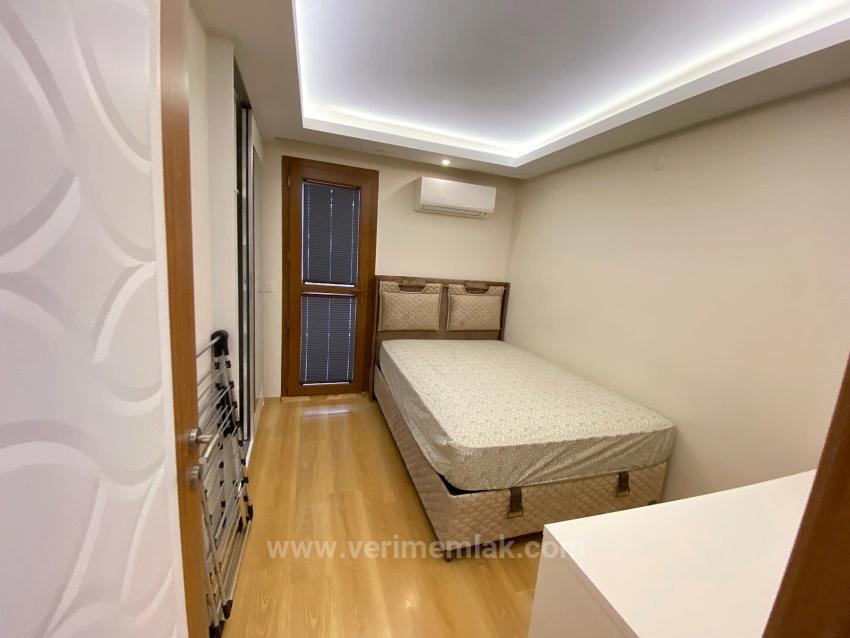 3+1 Villa For Sale In Ürkmez, İzmir, 50M From Bahçeli Beach, Free Of Charge