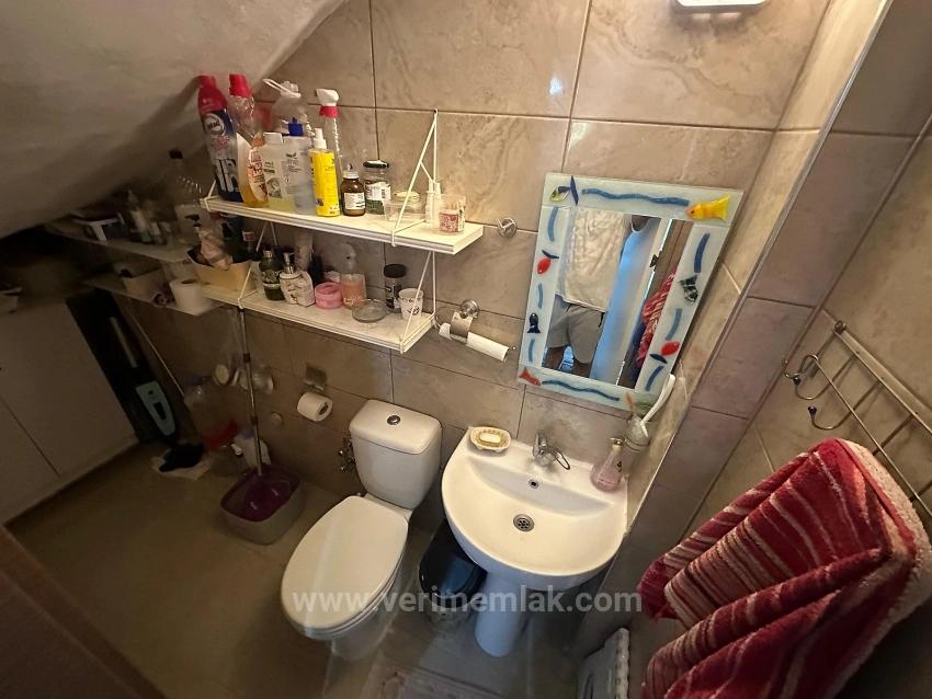 5+1 Villa For Sale In Seferihisar Doğanbey, 450 Meters From The Sea