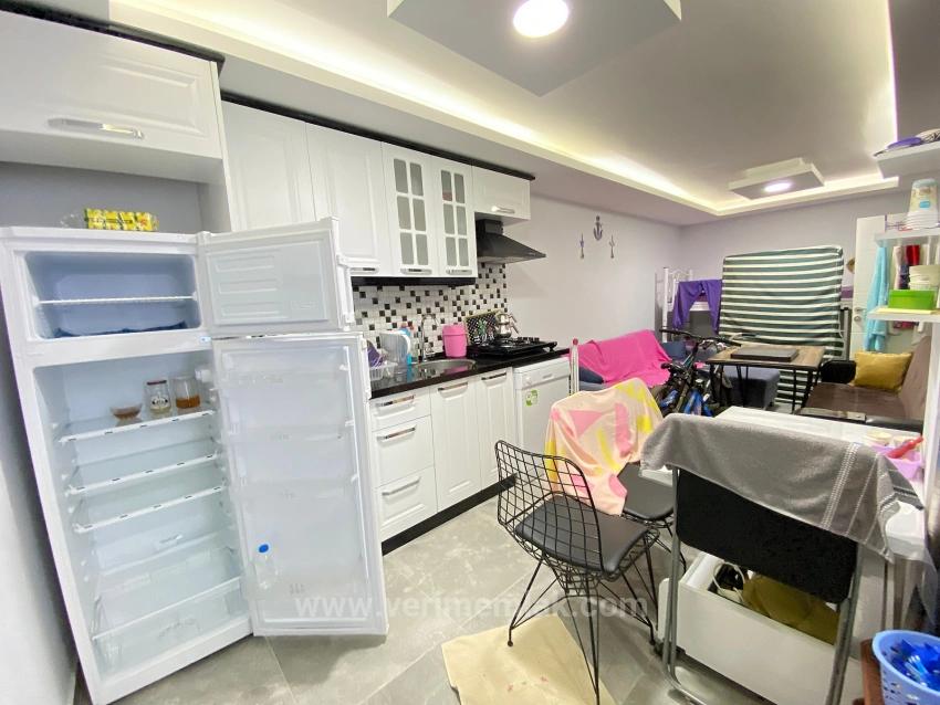 The Best Location And Seaside 1+1 Garden Apartment In Ürkmez Bengiler