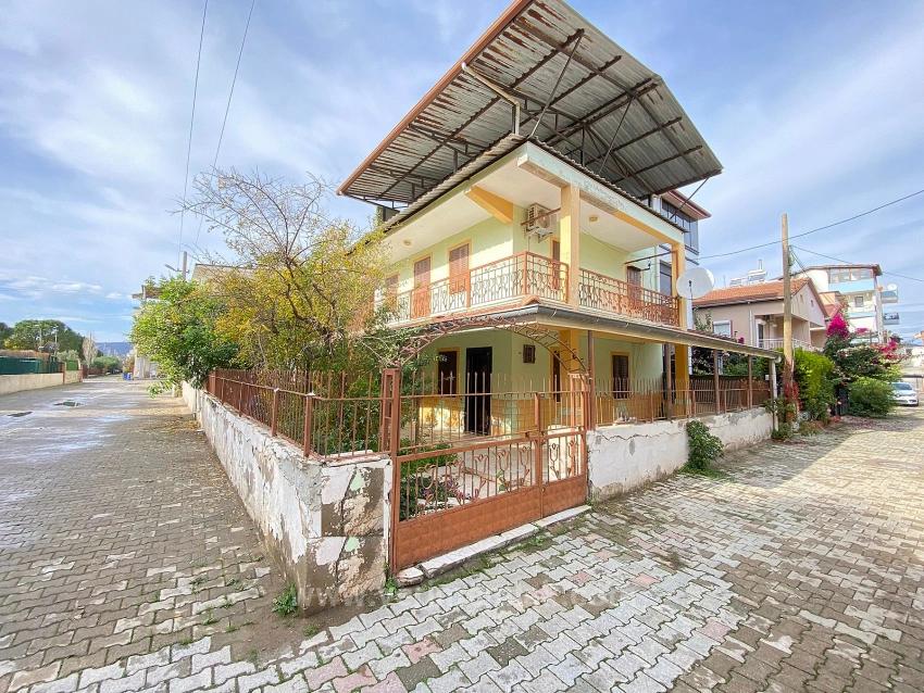 3+1 Villa For Sale In Doğanbey, 100M From The Sea