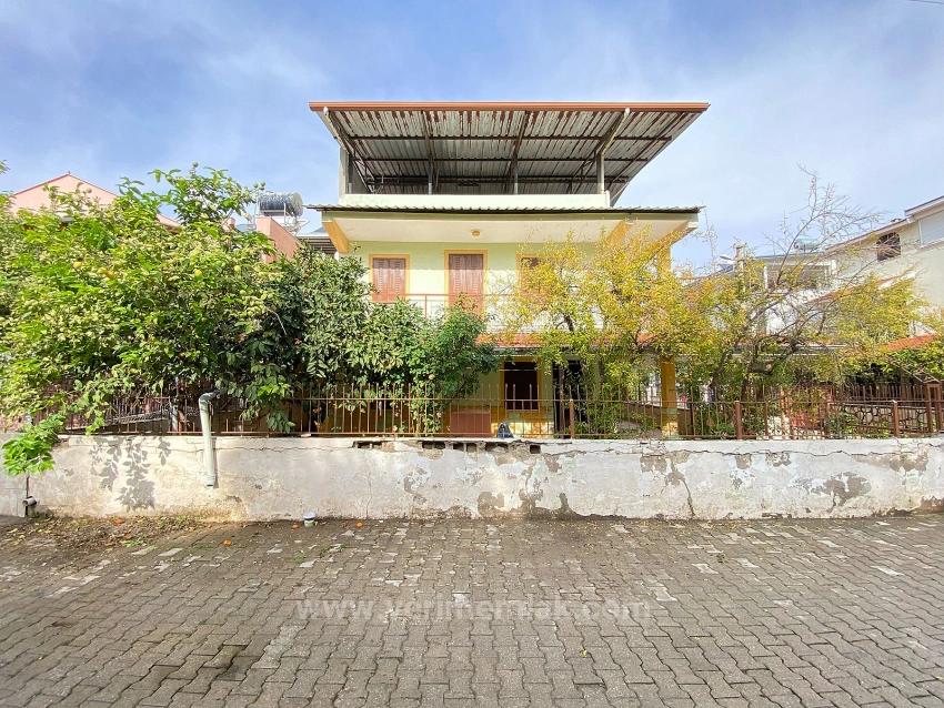 3+1 Villa For Sale In Doğanbey, 100M From The Sea