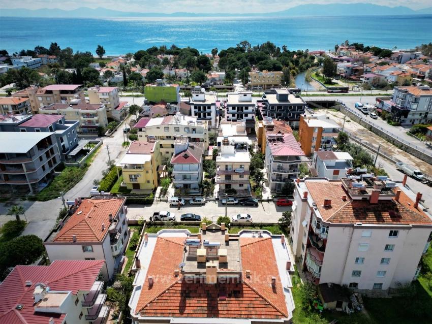 3+1 Apartment For Sale In Ürkmez, Middle Floor With Elevator In The City Center