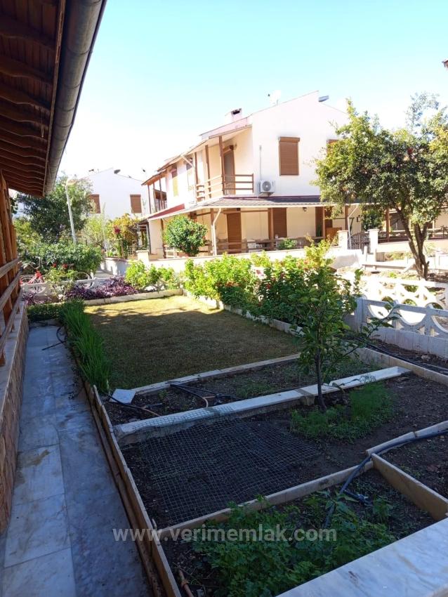 3+1 Villa For Sale In Doğanbey, Within A Seaside Complex With Swimming Pool