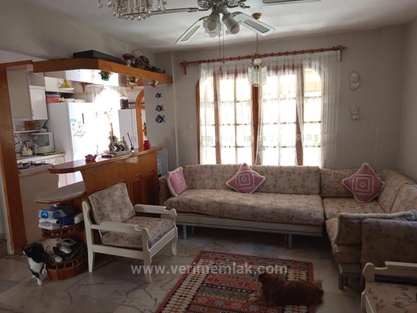 3+1 Villa For Sale In Doğanbey, Within A Seaside Complex With Swimming Pool