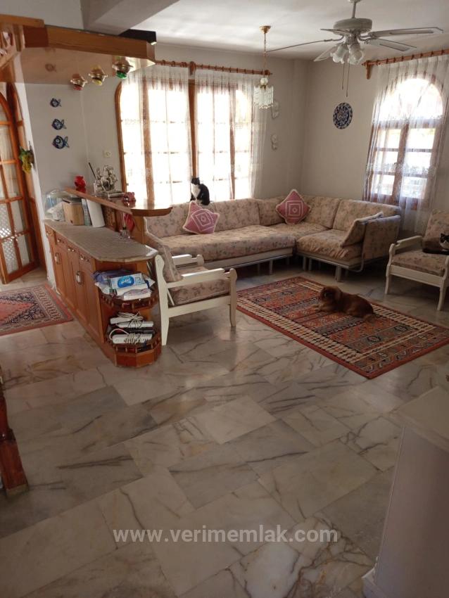 3+1 Villa For Sale In Doğanbey, Within A Seaside Complex With Swimming Pool