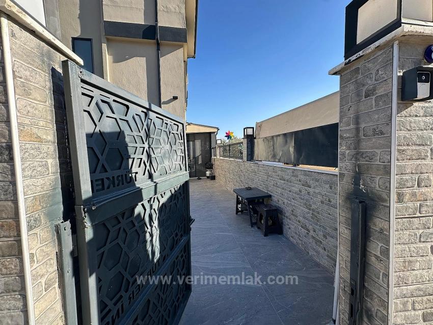 Sea View, Modernly Designed 4+1 Villa For Sale In Seferihisar Atatürk Neighborhood.