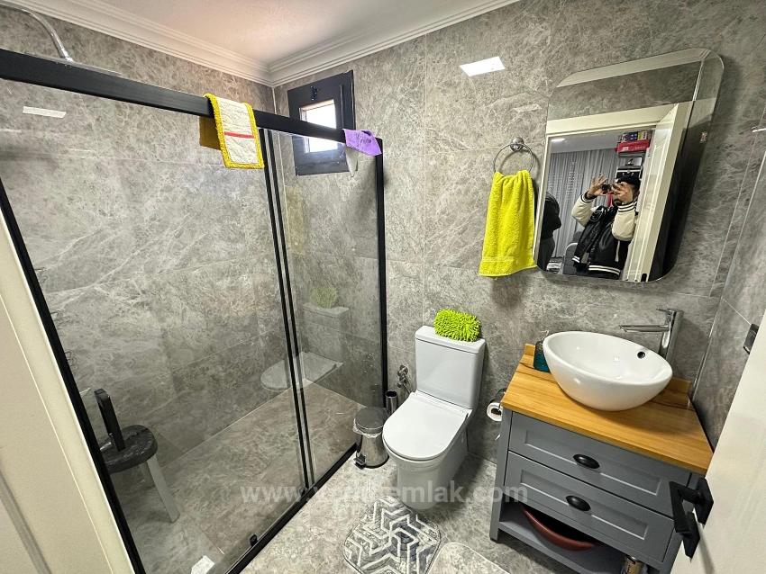 Sea View, Modernly Designed 4+1 Villa For Sale In Seferihisar Atatürk Neighborhood.