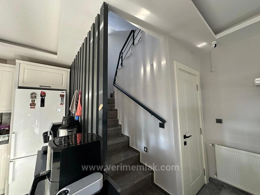 3+1 Villa For Sale In Doğanbey, Seferihisar, İzmir, With Full Sea View