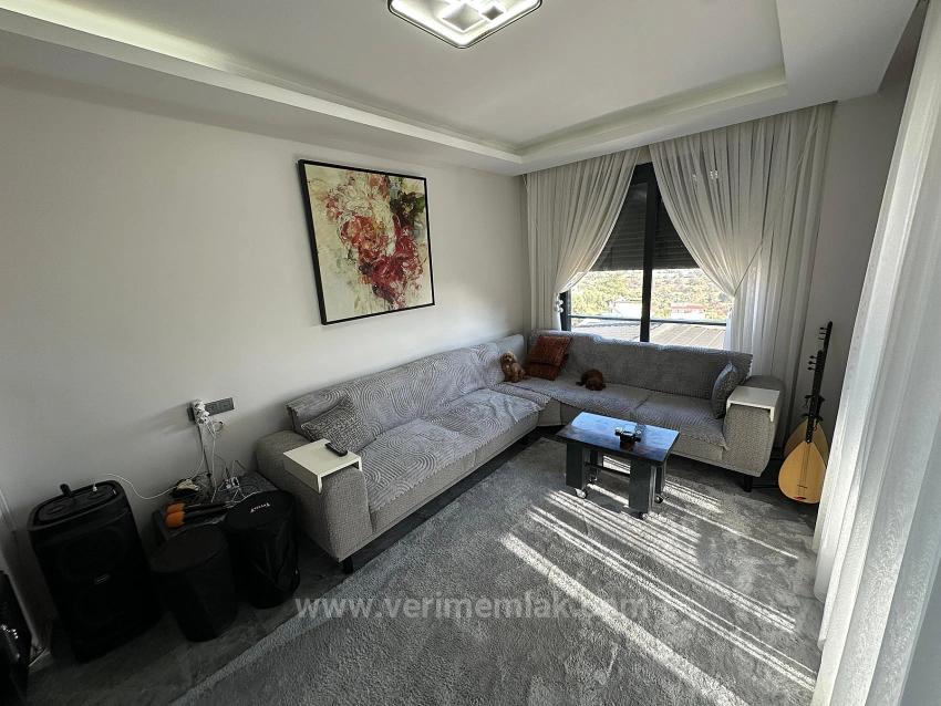 Sea View, Modernly Designed 4+1 Villa For Sale In Seferihisar Atatürk Neighborhood.