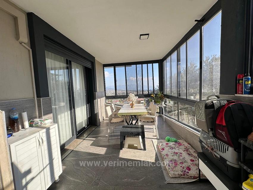 3+1 Villa For Sale In Doğanbey, Seferihisar, İzmir, With Full Sea View