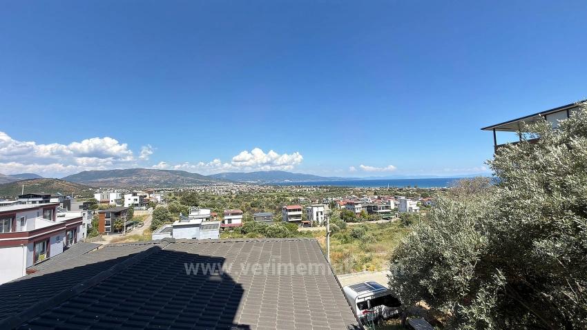 Sea View, Modernly Designed 4+1 Villa For Sale In Seferihisar Atatürk Neighborhood.