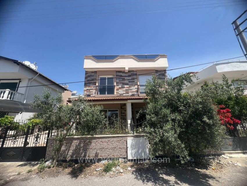 3+1 Villa For Sale In Özdere With Parking And Sea View