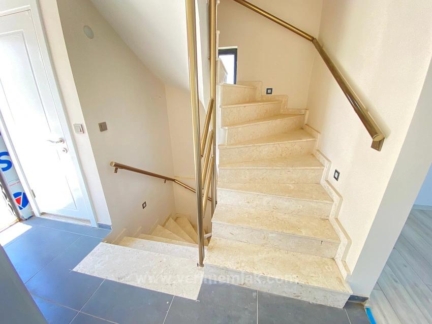 Fully Detached 3+2 Villa Neighboring The Sea, Designed With Modern Architecture In Seferihisar Akarca