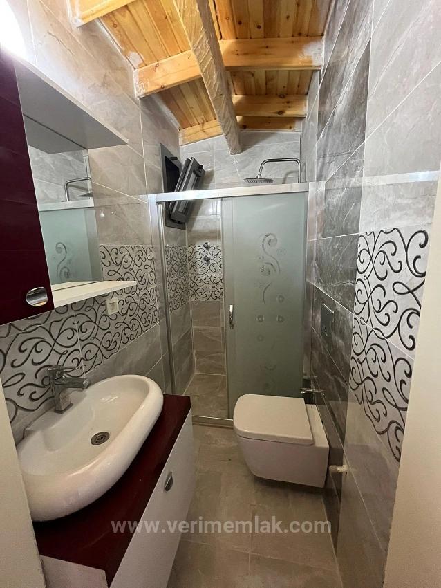 4+1 Villa For Sale In Özdere, 400M From The Sea, With Closed Kitchen